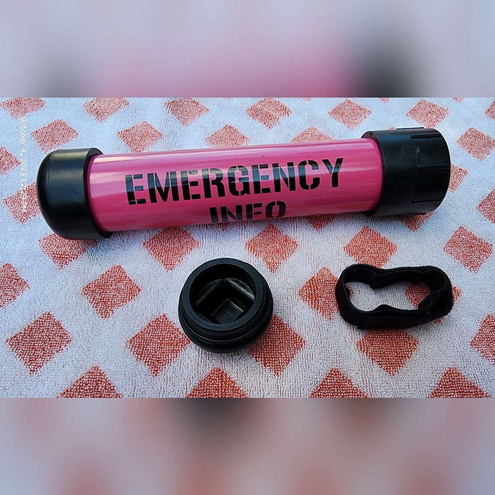 Emergency info storage